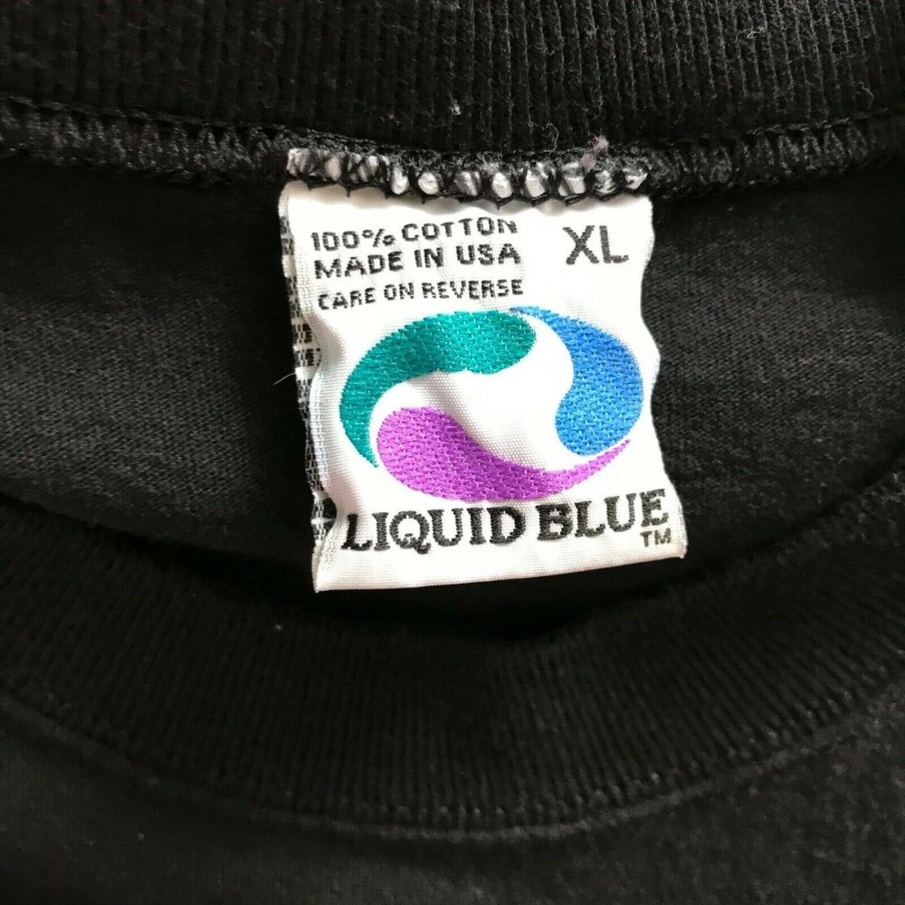 Vintage 1995 Liquid Blue Magic The Gathering T-Shirt Size XL - Picture 4 of 5